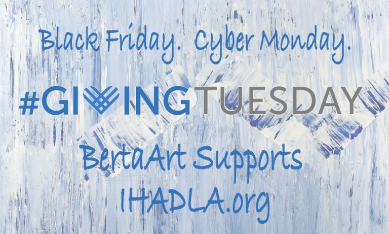 Clara Berta and BertaArt Studio Supports IHADLA for Giving Tuesday
