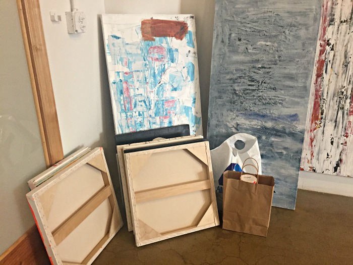 Clara Berta donated art materials to LAMP Community for Art Therapy