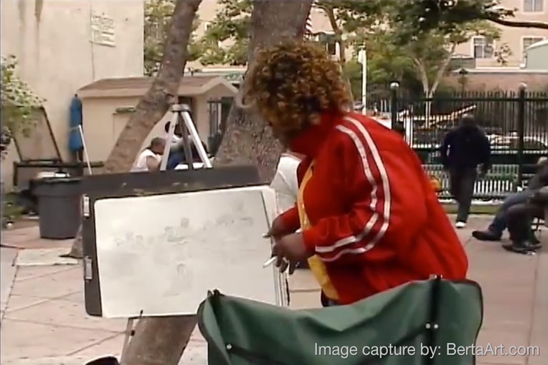 LAMP Community Art Therapy Skid Row Artists Humble Beauty Image Capture