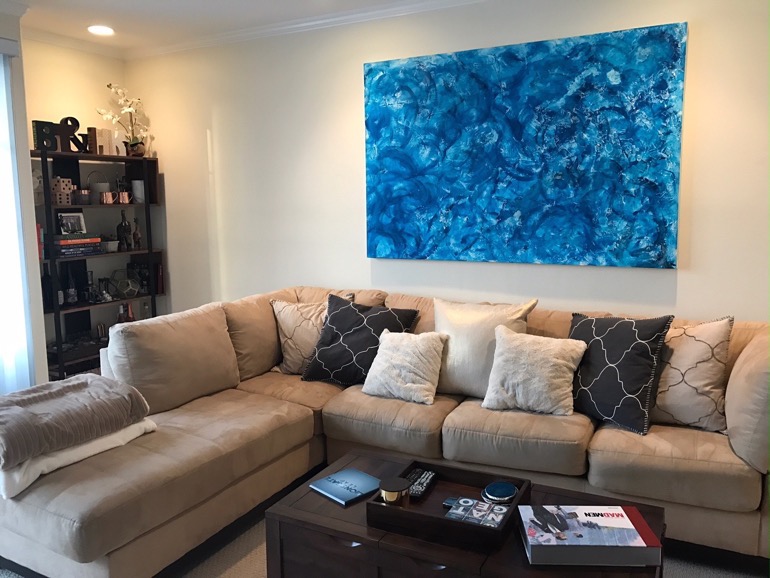 Los Angeles Painting Class Couples Painting at Home