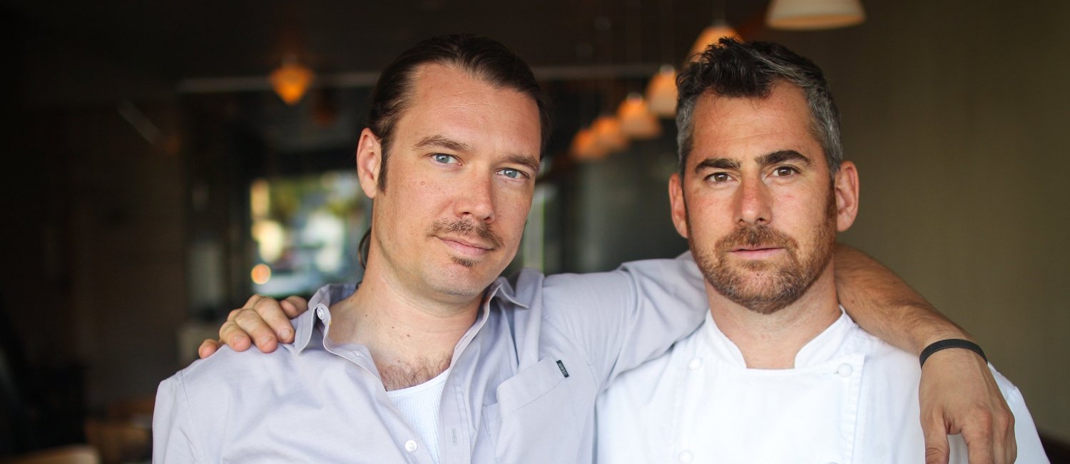 Kali Restaurant Owners Drew Langley and Kevin Meehan