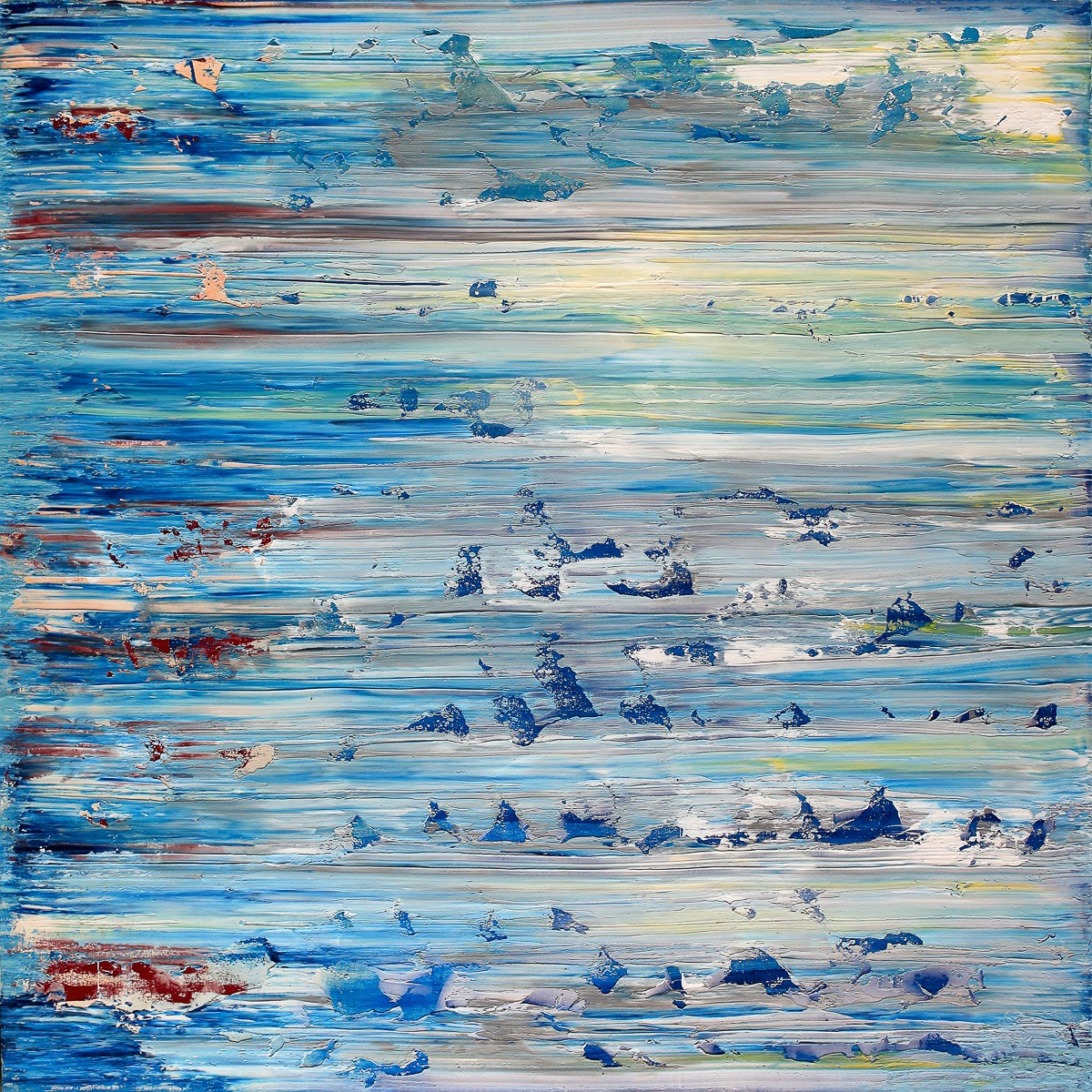 Streets of Blue painting by Clara Berta