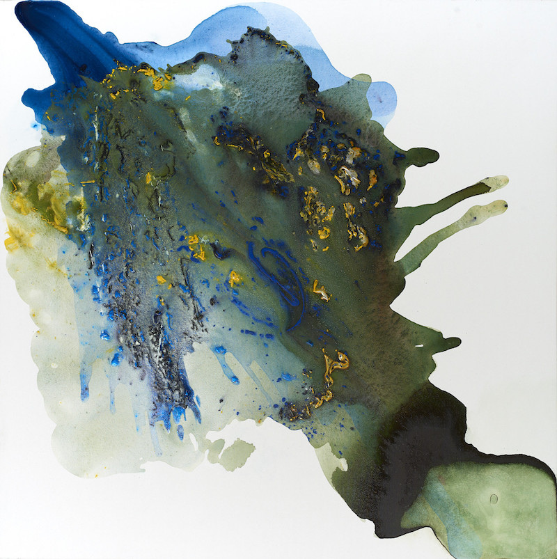 'Rising High' abstract painting by Clara Berta healing effects of art