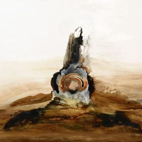 DESERT AWAKENING
Created: 2016<br>
Acrylic on Canvas<br>
Size: 48x60<br>
Copyright Clara Berta<br>
All rights reserved<br>