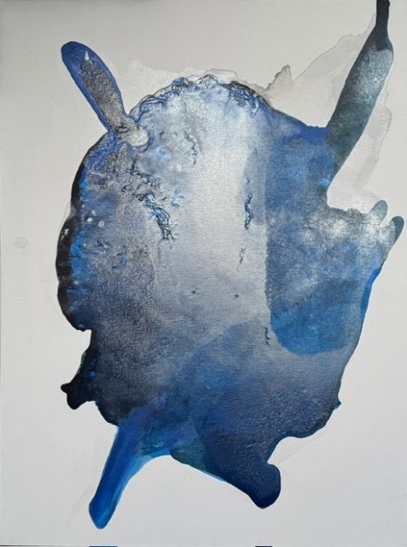 A Splash of Oceanic Blue -- $1,800 Images for the Art Studio Opening